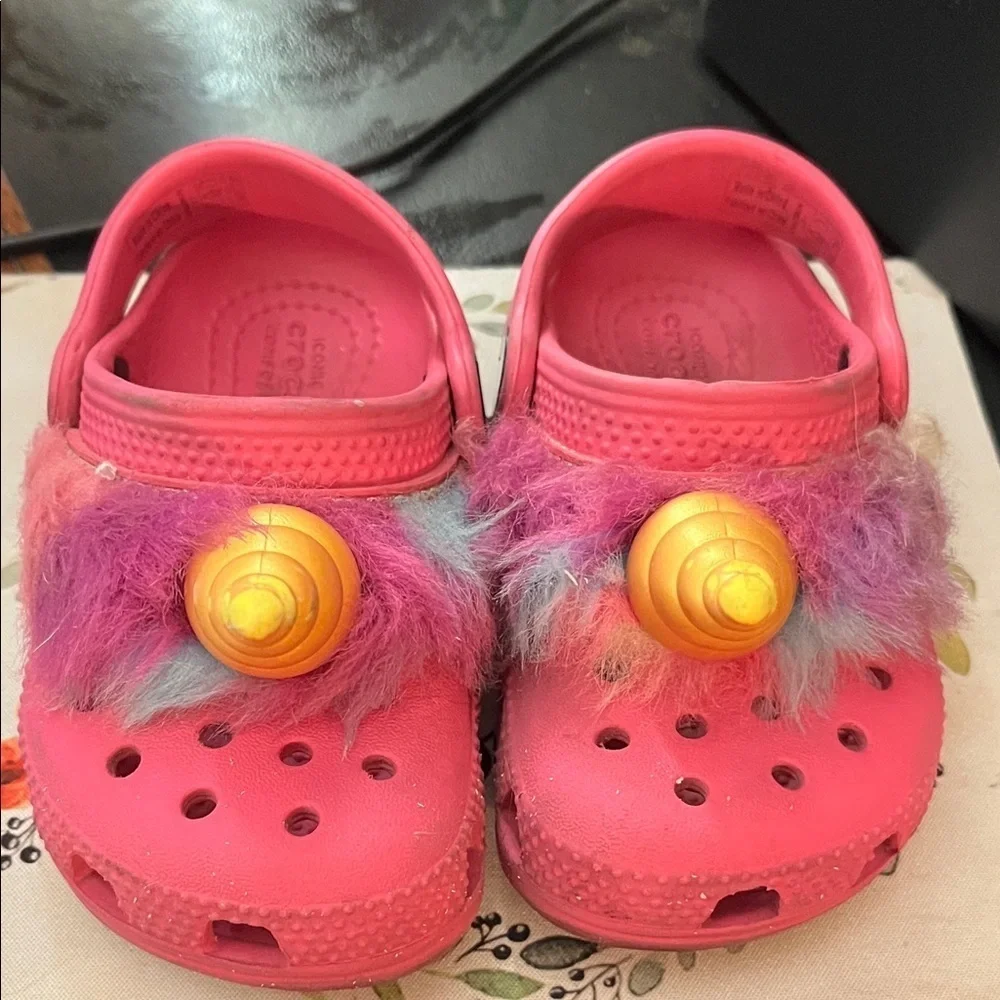 Crocs Kids Unicorn with Furry Accents